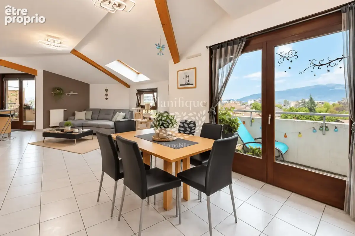 Gaillard   Dernier étage   T4 de 98 m2 avec 2 terrasses, grand garage et cave - photo 5