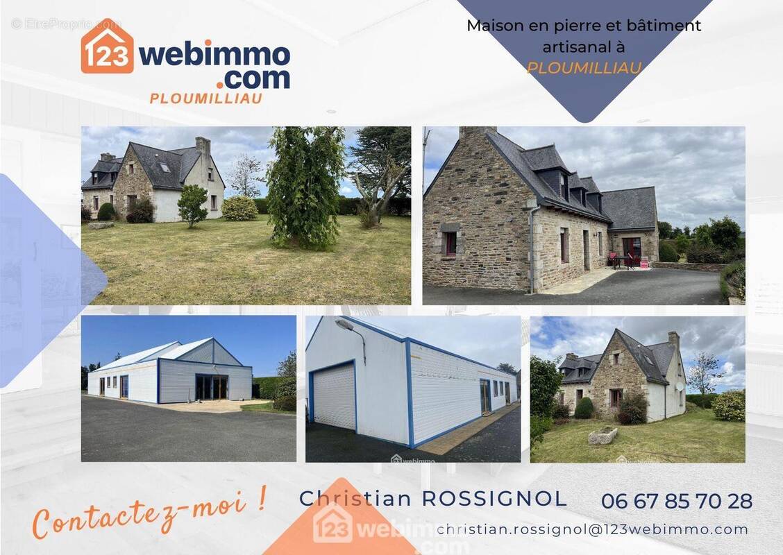 Maison à PLOUMILLIAU