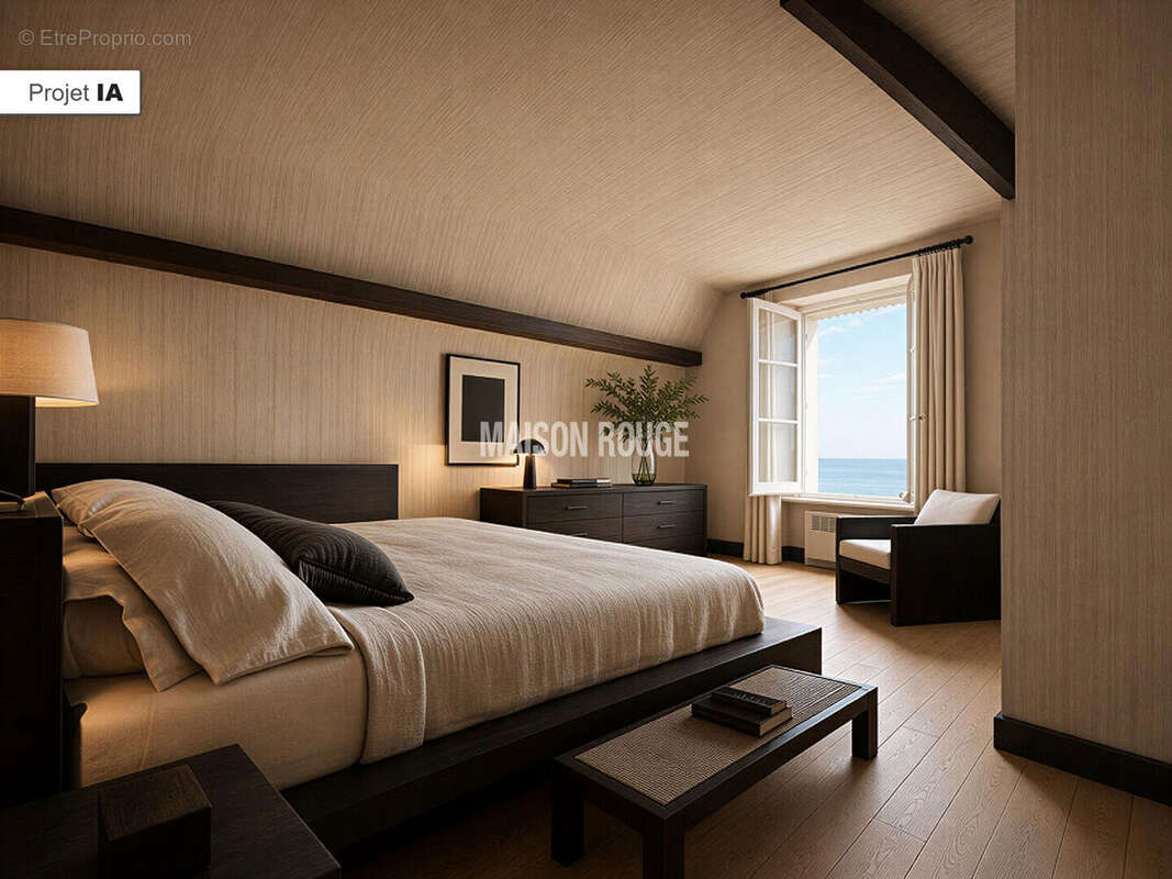 Maison de caractère vue mer exceptionnelle à Saint-Quay-Portrieux , 6 chambres, jardin paysager et fort potentiel - photo 22