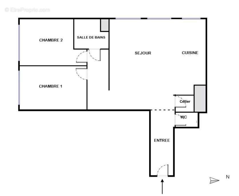 Maison Blanche - Appartement 3 pièces de 69m2 - photo 5