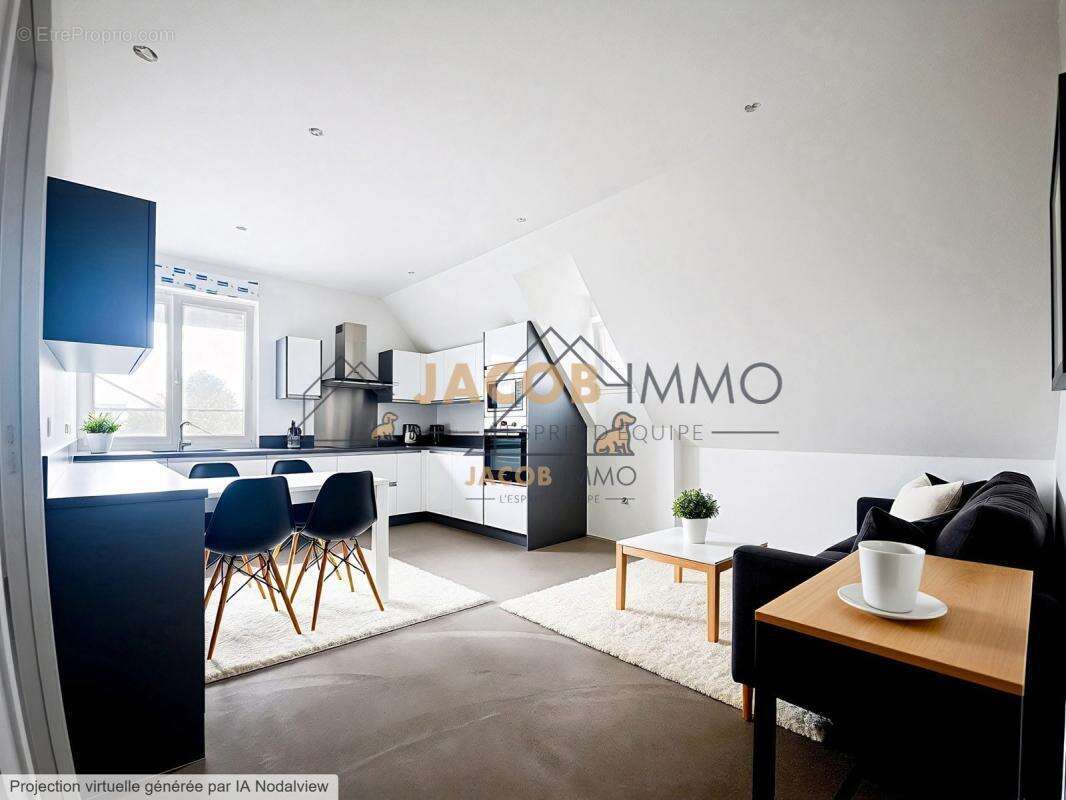 T3 neuf 58 m² – Résidence Ti Mezeg – Bourg à pied - photo 12