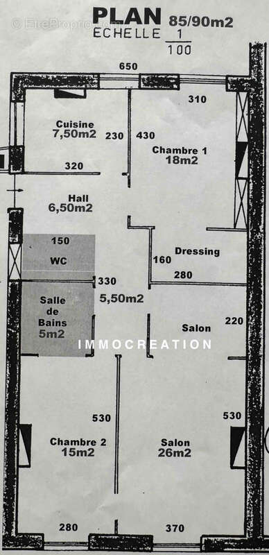 Appartement à LYON-6E