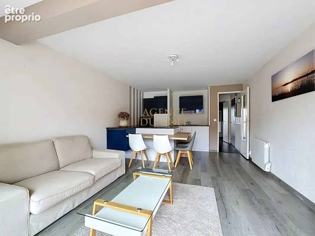 Stella-plage coeur de ville t2 traversant & lumineux avec double balcon et cave - photo 2