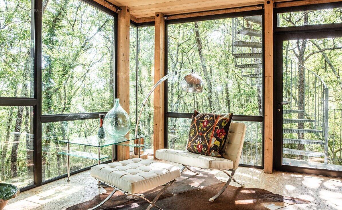 Auch property for sale Gers architect house eco home southwest France modern house with pool panoramic views Pyrenees contemporary design award winning architecture picture windows - Maison à AUCH