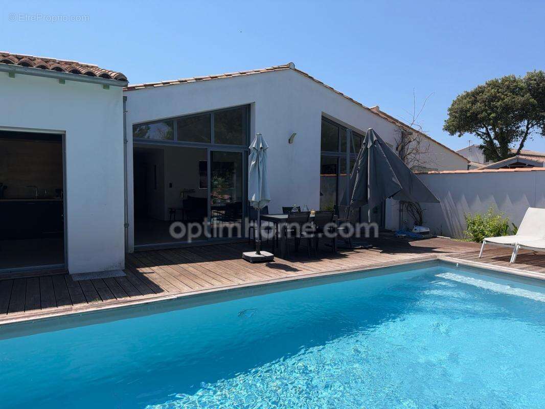 Villa d’architecte de plain-pied – la couarde-sur-mer (plage à pied) - photo 40