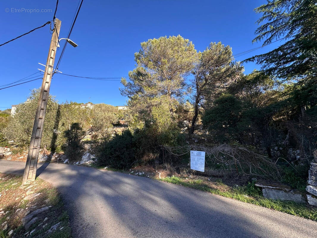 Terrain à DRAP