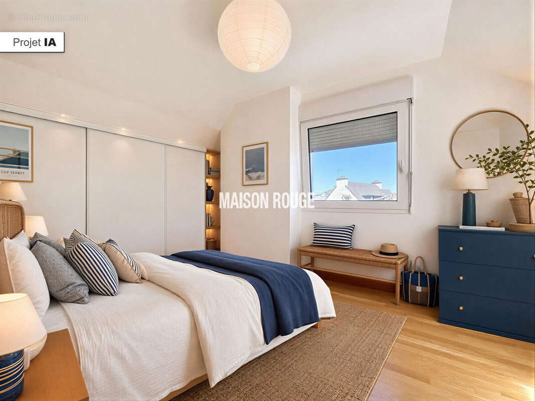 Maison en pierre rénovée avec gîte indépendant à vendre à Binic dans un environnement calme proche du centre - photo 14