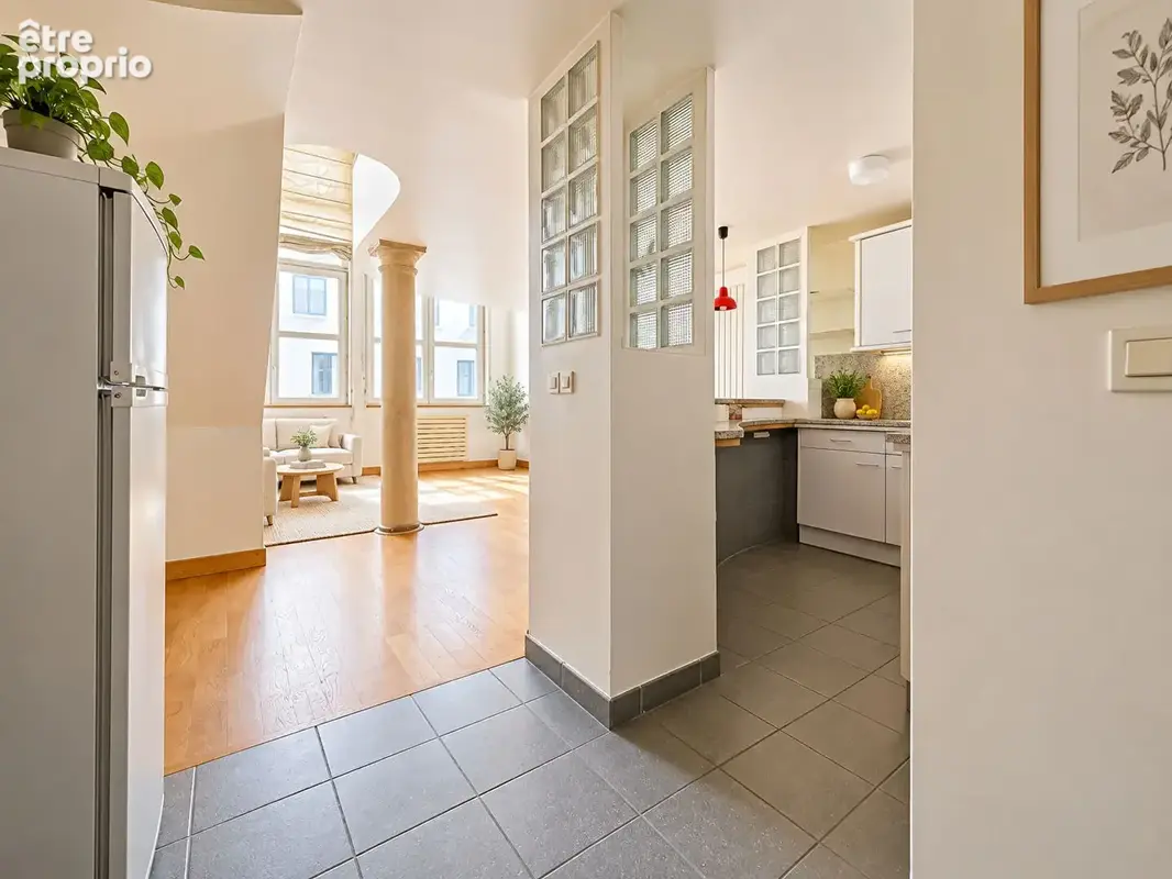 Appartement Paris 3 pièce(s) Plateau de JOURDAIN - photo 3