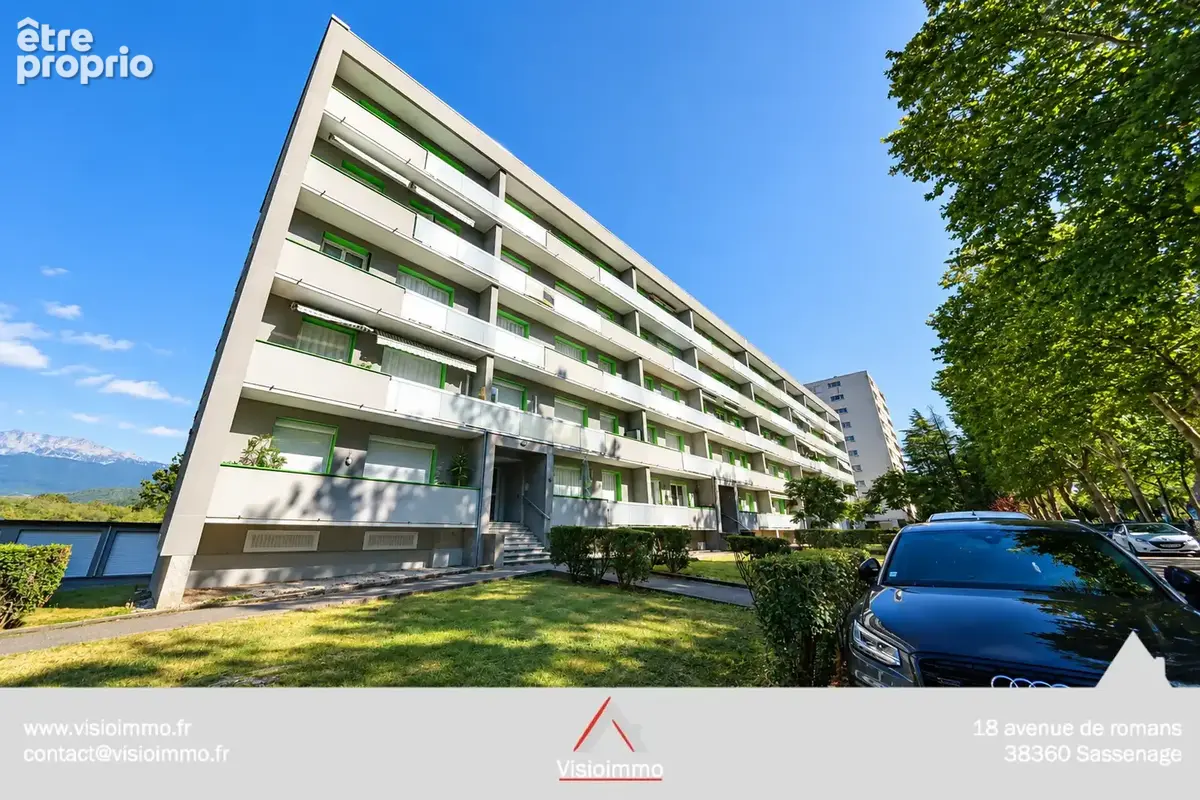 Appartement 3P de 60 m2 + 2 balcons + cave. Garage en supp. vendu loués - photo 8
