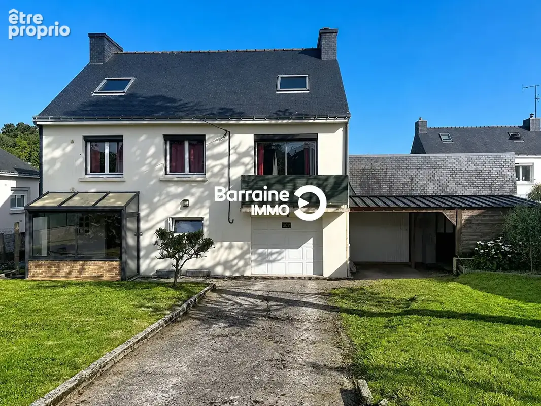 Inzinzac lochrist - maison des annees 60 non mitoyenne sur terrain de 590m² avec 2 garages - photo 3