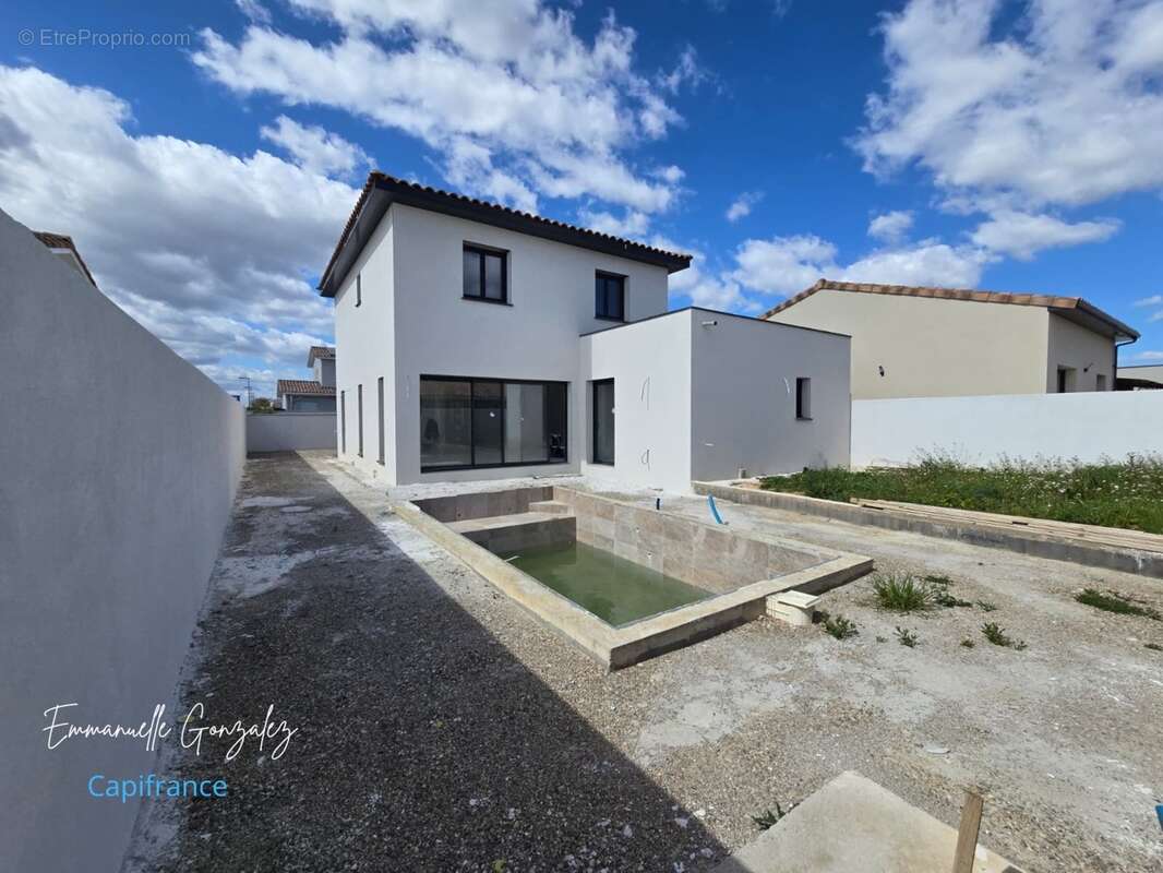 Villa contemporaine 150 m² à BASSAN (34) - photo 2