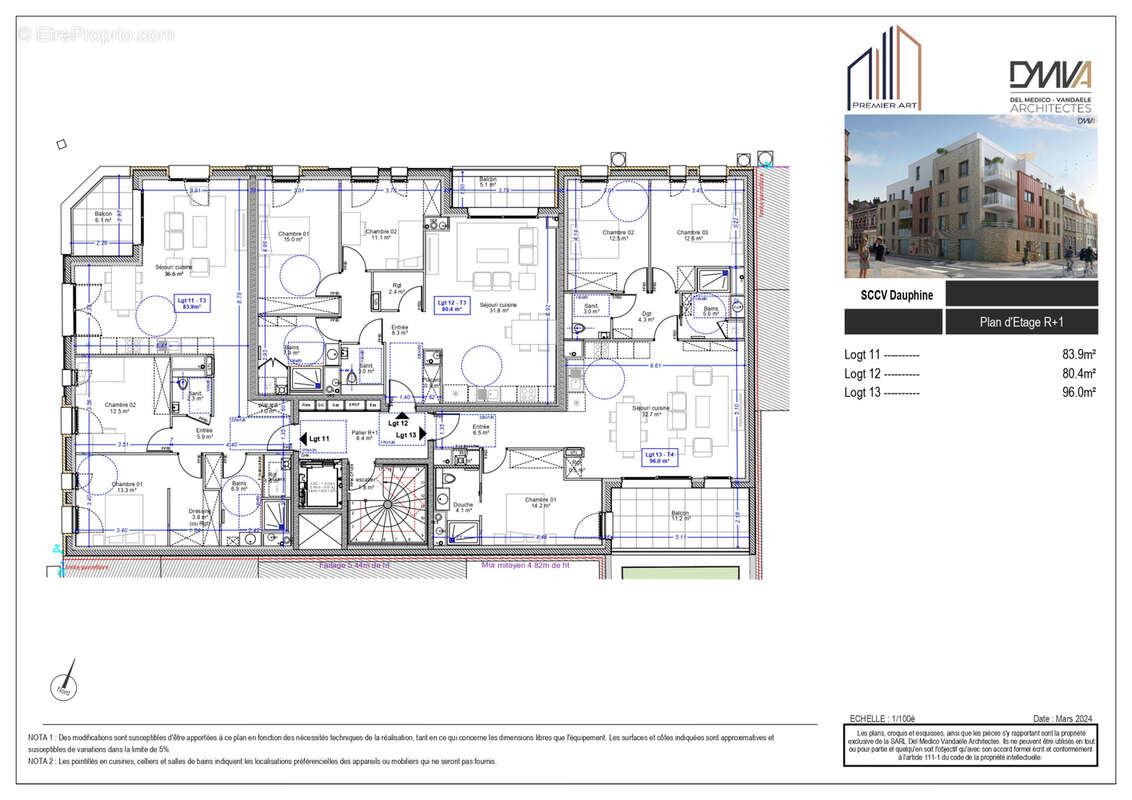 Appartement type 3 de standing avec ascenseur et parking - photo 10