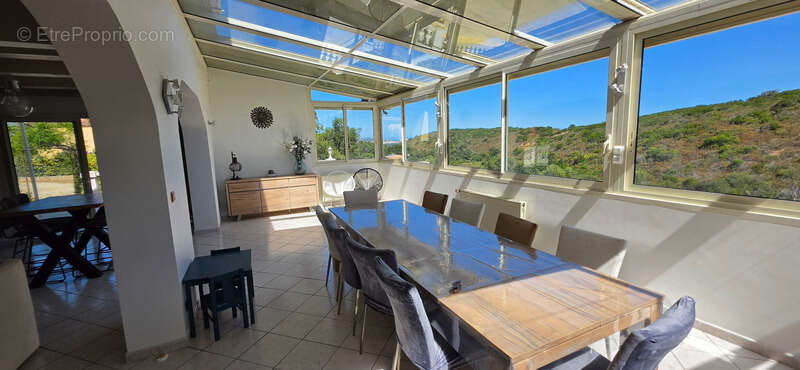 CALENZANA Maison à vendre 305 m² terrain de 5600 m² - Piscine - vue sur Calvi - photo 9