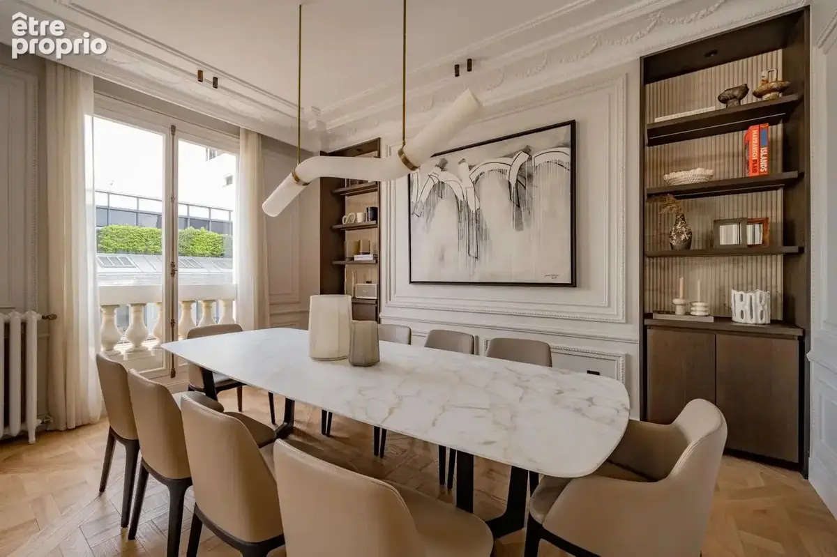 Av. Montaigne - Appartement de réception de 215 m² dans un immeuble Art déco - photo 4