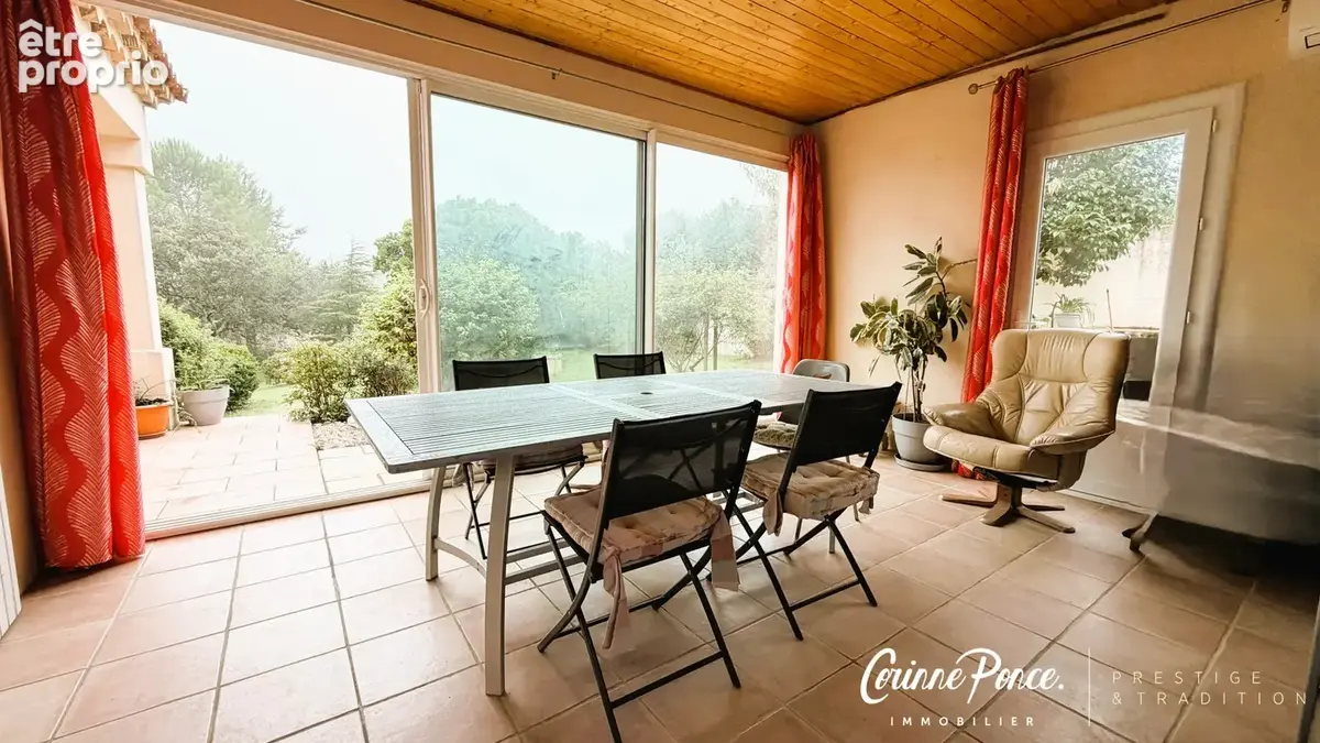 Nimes collines villa p5 studio garage mazet terrain arbore bel environnement corinne ponce immobilier - photo 14