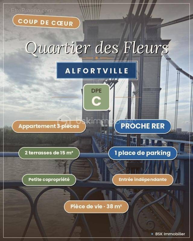 Appartement à ALFORTVILLE