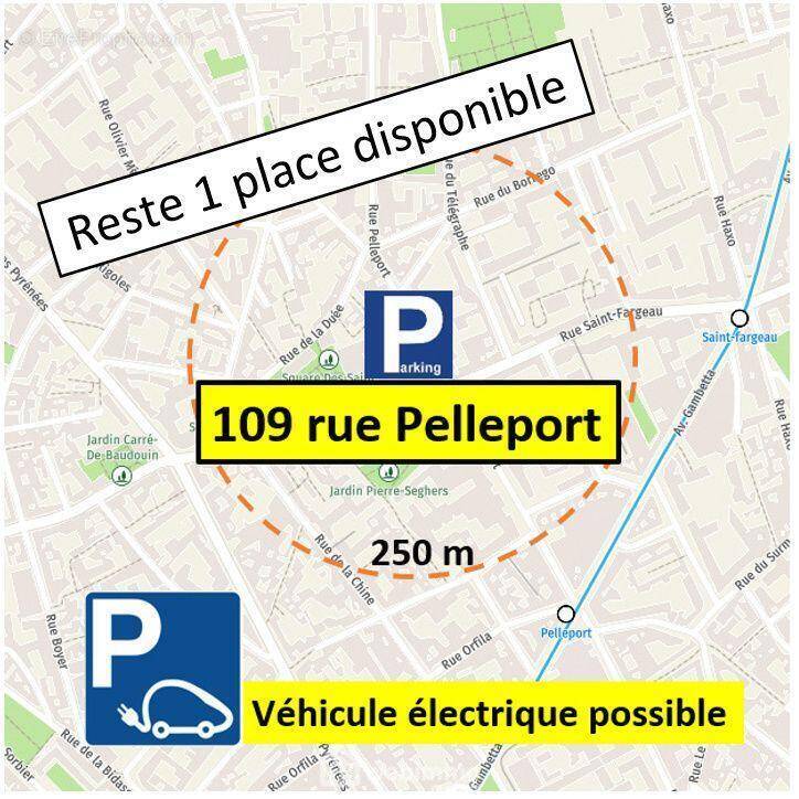Photo 1 - Parking à PARIS-20E