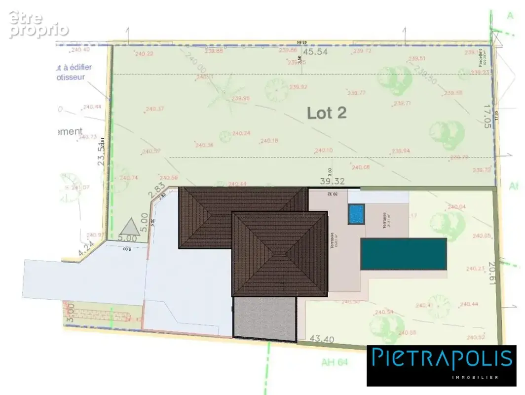 Terrain 801 m² à vendre à Genas (69740) - photo 3