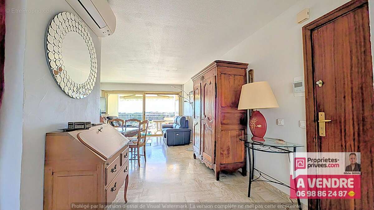 3 pieces cannes marina vue mer - photo 8