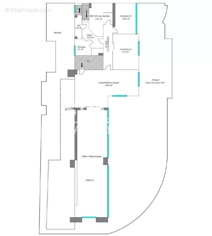 Appartement à BEAUSOLEIL