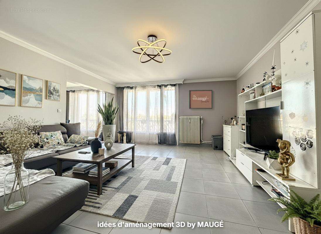 Appartement - 3-4 chambres - Balcon - Cave - Garage - Proche toutes commodités - photo 2