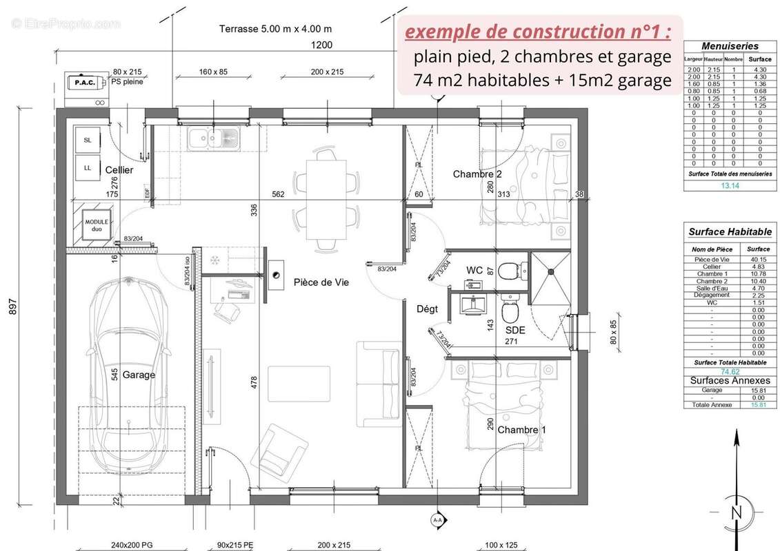 Maison à LA COUYERE