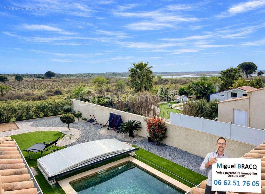 Villa F5 de standing avec vue mer et campagne sur les hauteurs de Vendres 34350 - photo 11