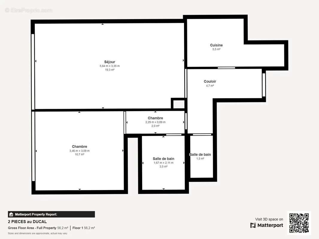 Appartement à VILLENEUVE-LOUBET