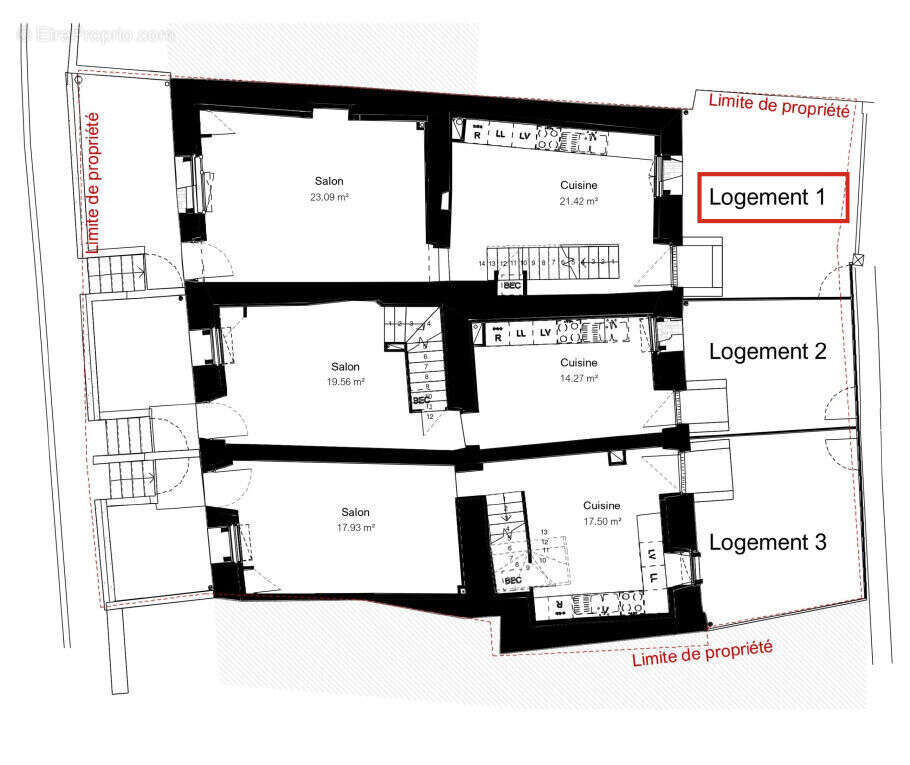 Appartement à SAINT-SEBASTIEN-SUR-LOIRE
