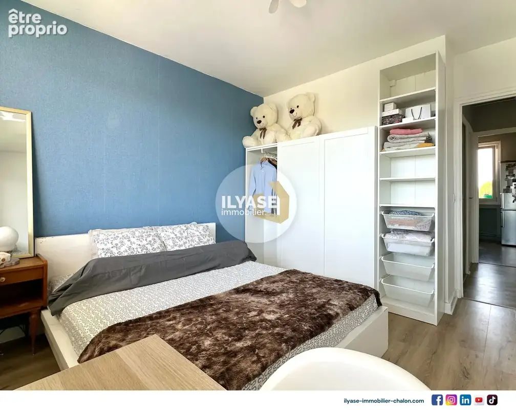 Appartement T2  58m2  Balcon  Cave  Quais de Saône - photo 17