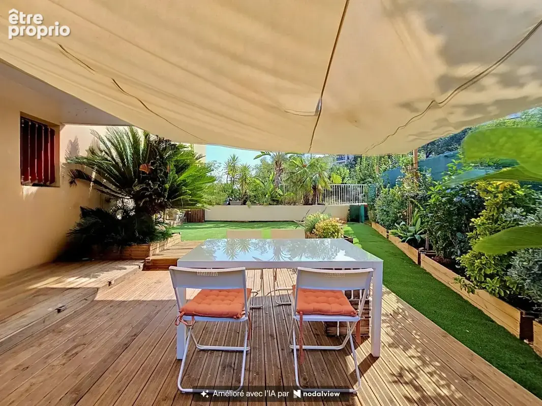 Nice ouest – 4p superbe rez-de-jardin avec terrasse, jardin privatif, piscine et garage - photo 13
