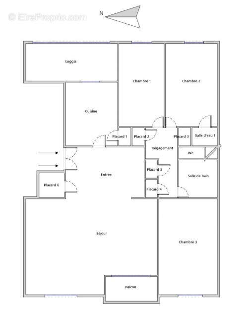 Appartement à MARSEILLE-8E