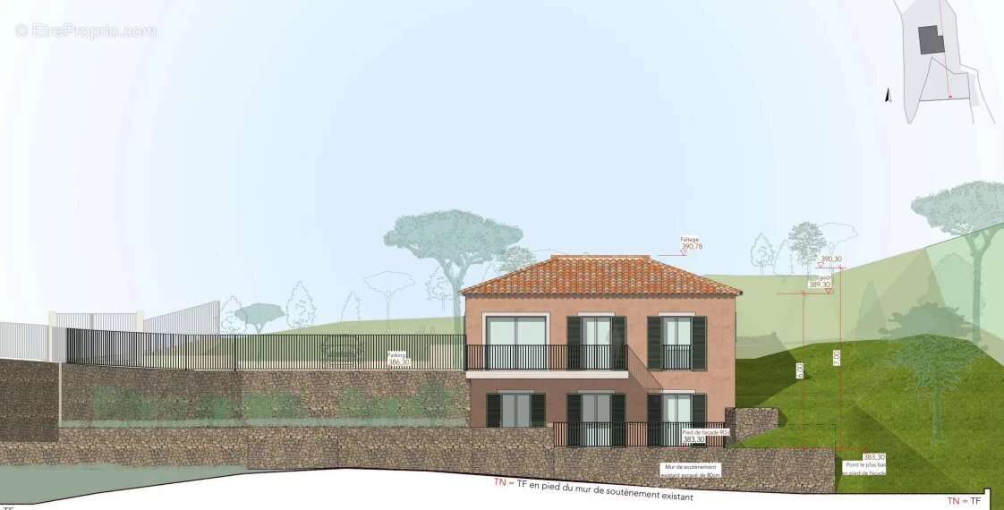 Terrain avec PC terrassé et viabilisé - photo 3