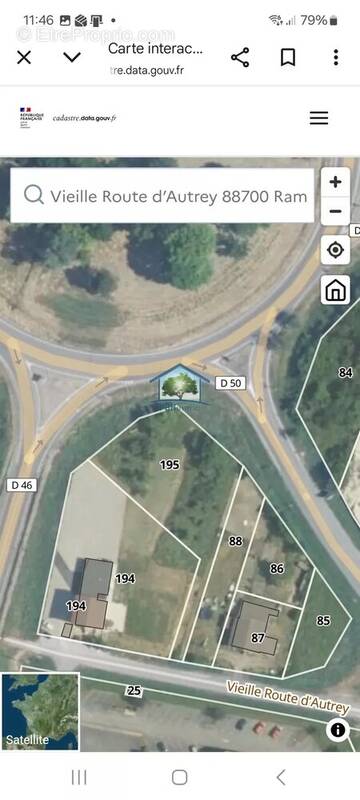 Terrain à RAMBERVILLERS