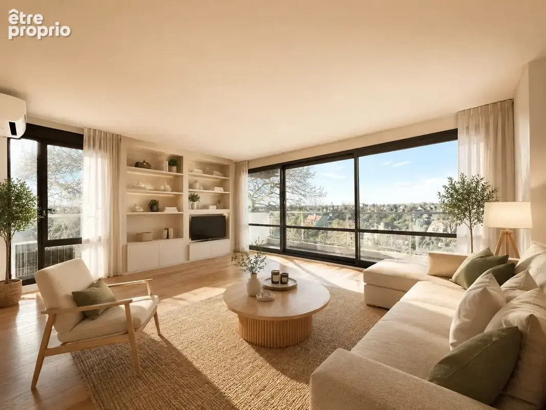 Appartement de 108 m2 -Balcon, vue dégagée, Parking inclus - photo 2