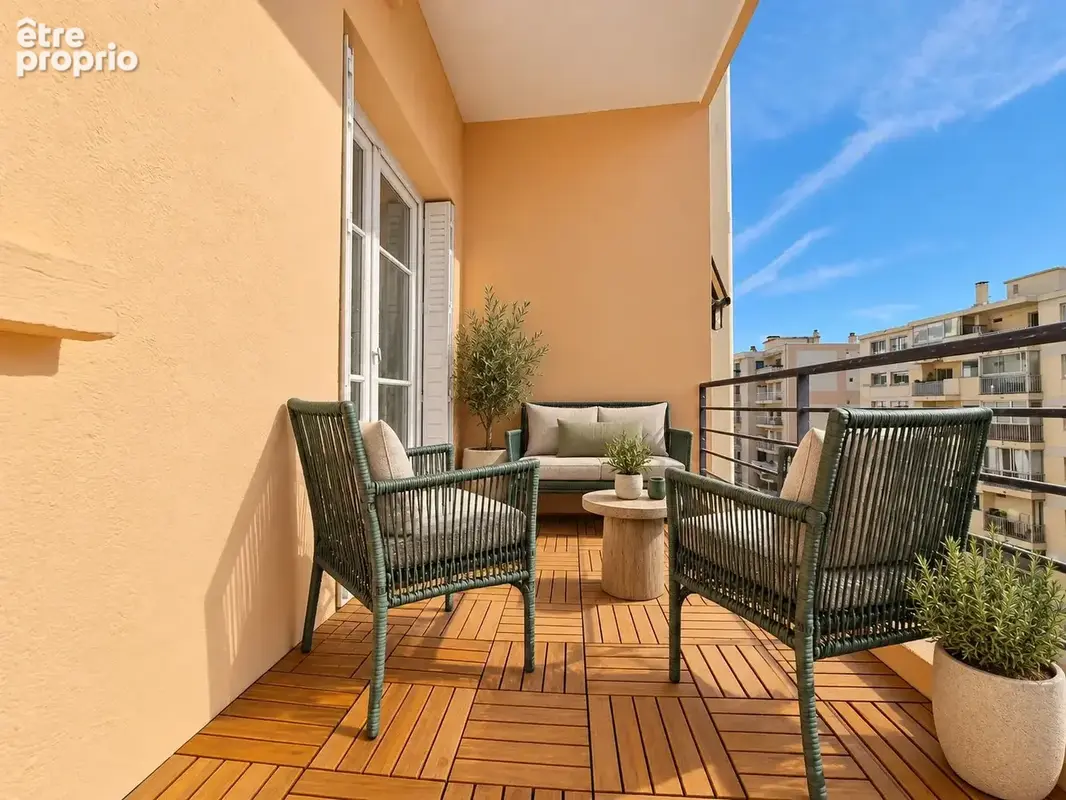 Nice californie - 2 pièces - terrasse - renove - photo 7