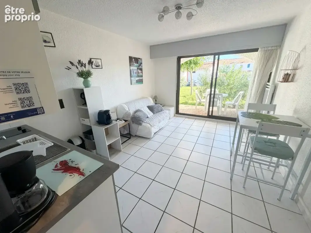 Grand Studio Rénové 22 m2 avec Terrasse & Parking   Rendement & Prix Attractif : 59.000 € (Cap Coudalère, Le B - photo 3