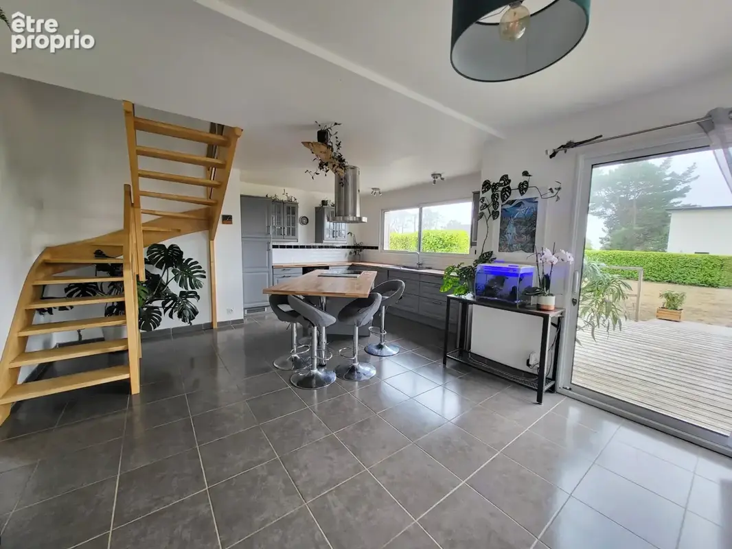 Maison contemporaine VUE MER ossature bois  PLAIN-PIED à vendre 6 pièces TELGRUC SUR MER (29) - photo 9