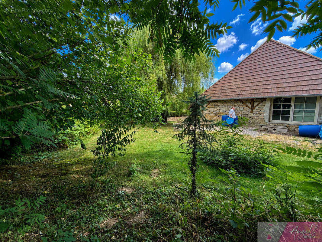Maison en pierre à Souvans, bois privatif - photo 2