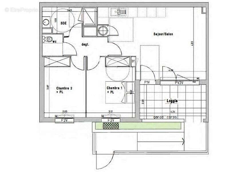 Appartement à PERPIGNAN