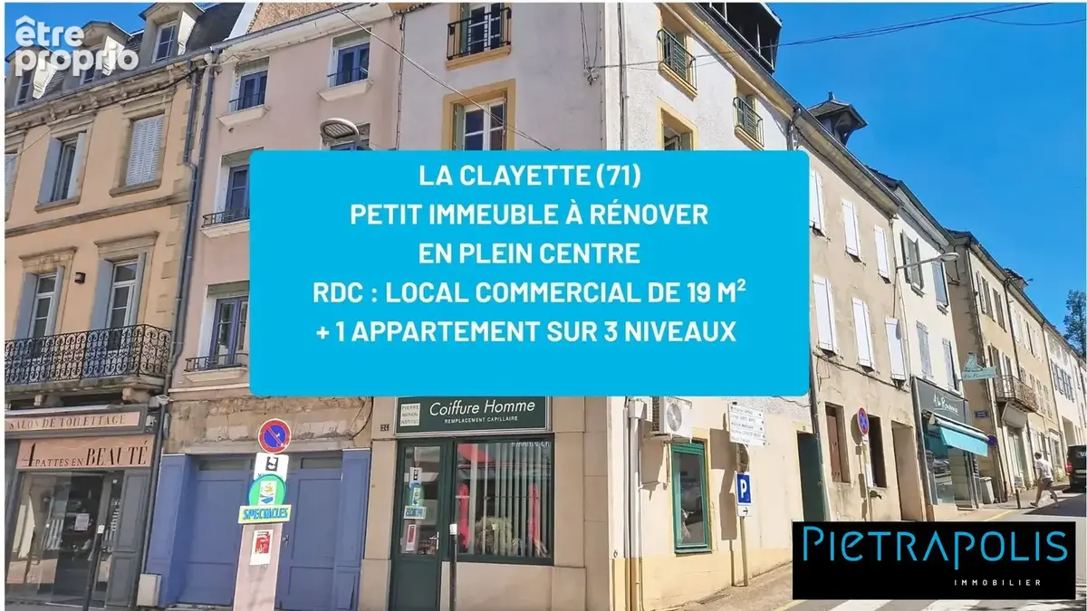 Photo Appartement à La Clayette au prix de 65 000€