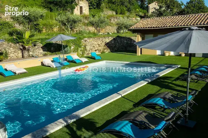 07  Rosières   Entre Aubenas et Alès - Superbe Domaine en pierres apparentes de 600 m2   5 gîtes   Piscine - photo 23