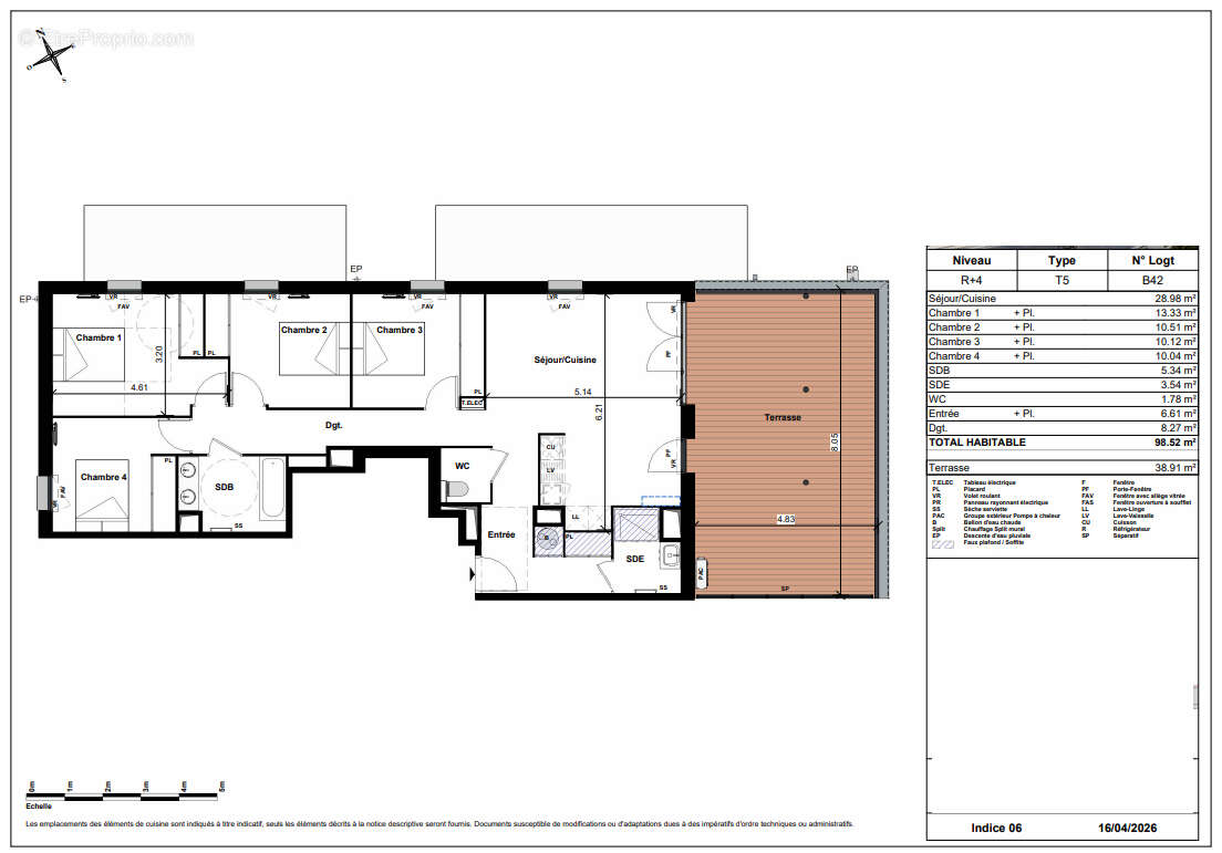 Appartement à TOULOUSE