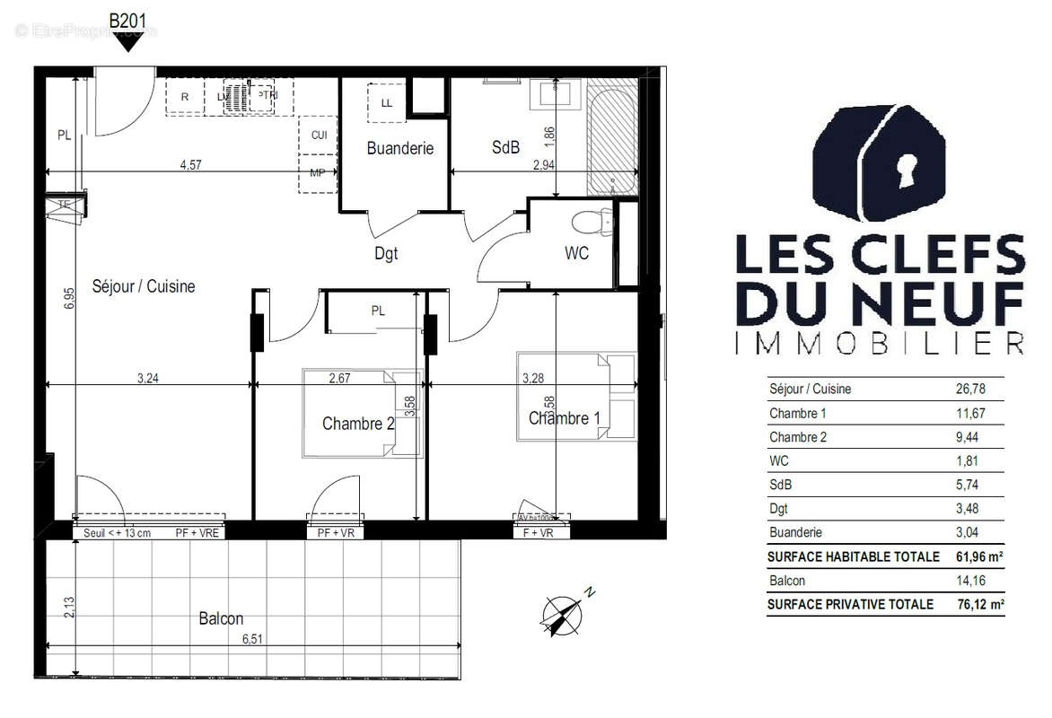 Appartement à MARSEILLAN