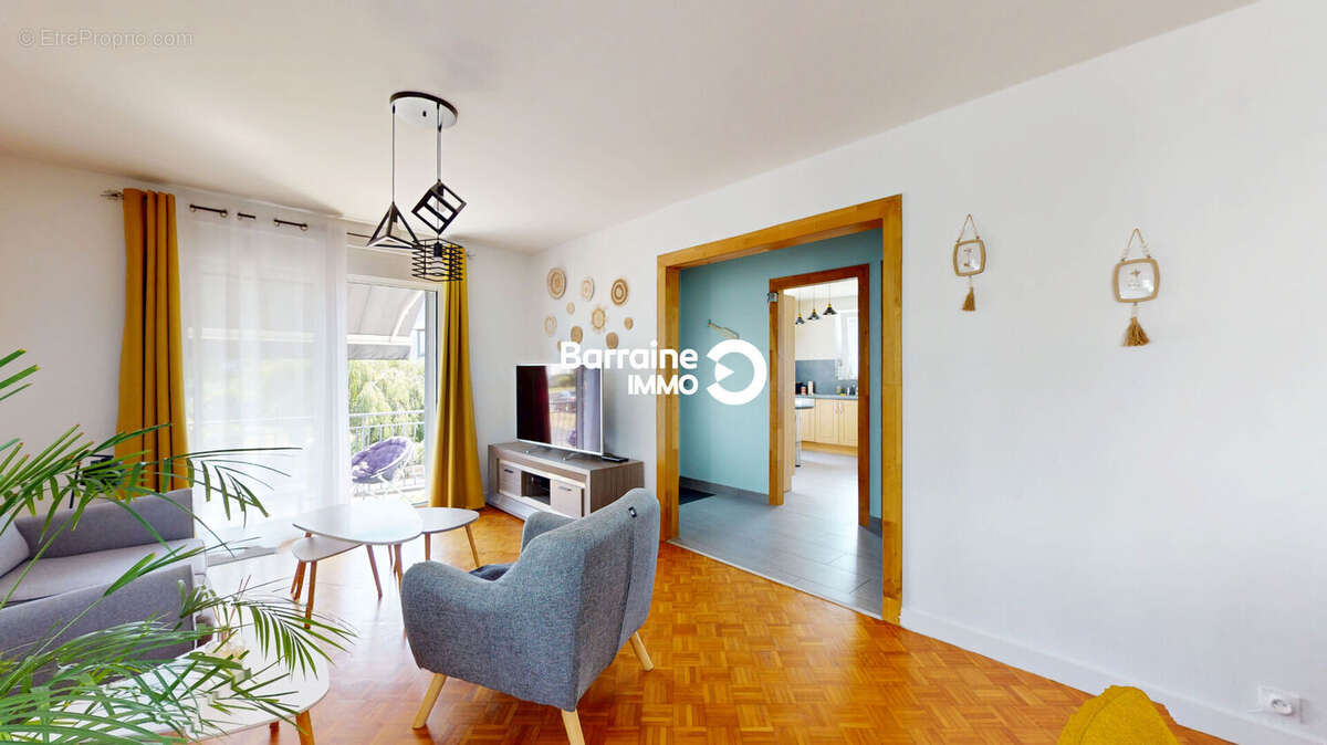 Barraine immo - maison indépendante 107 m² avec sous-sol complet à guipavas - ref : pz00382-th - photo 5
