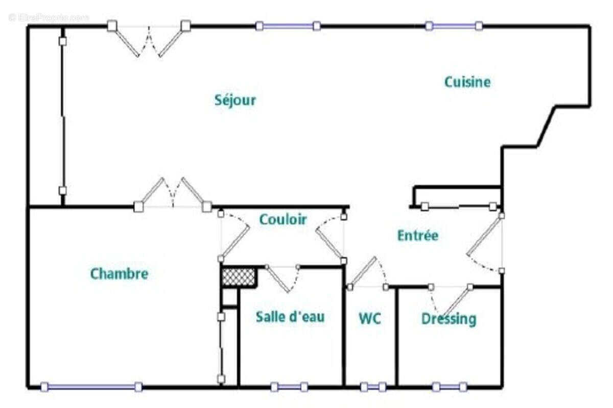 Appartement à PARIS-15E