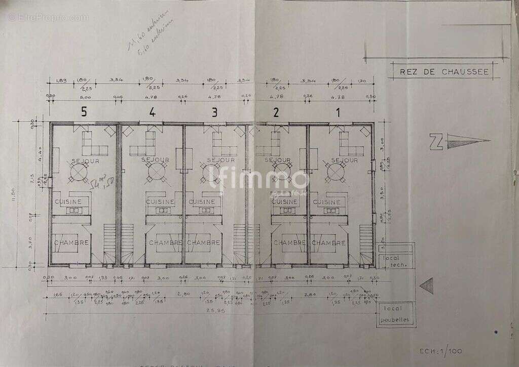 Ensemble immobilier de 5 appt. T4 - photo 17