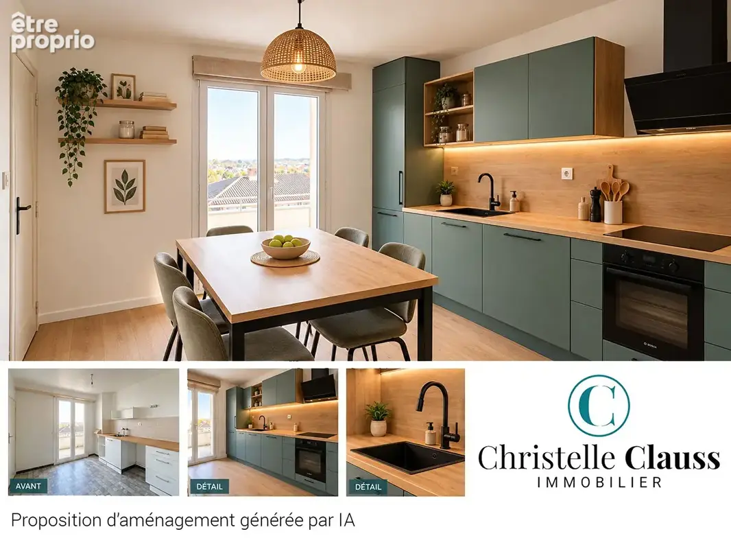 Appartement Strasbourg 3 pièces - 76.29m2 - photo 2