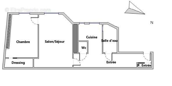 Appartement à PARIS-18E