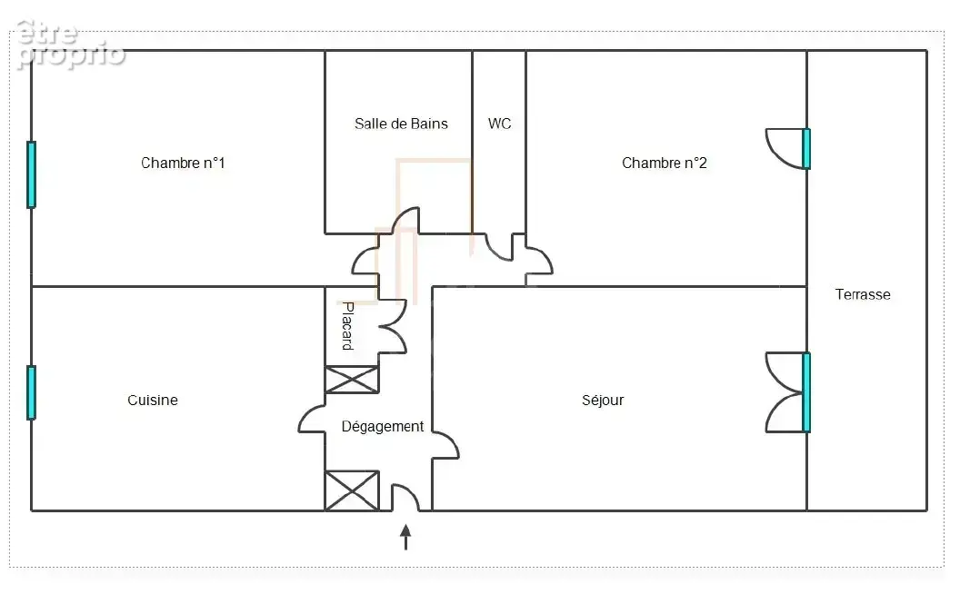 MOMMENHEIM – F3 de 68 m² avec grande terrasse, garage et parking – Proche gare - photo 13